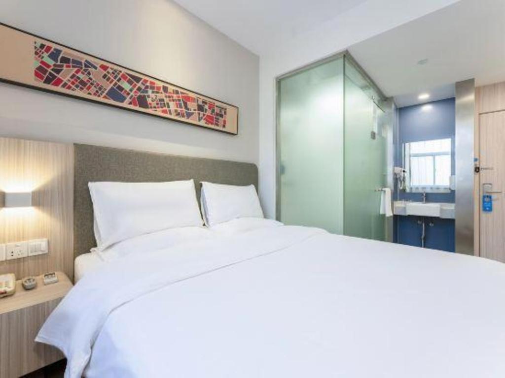 Hanting Hotel Shanghai Jiading Yecheng Road Exterior foto